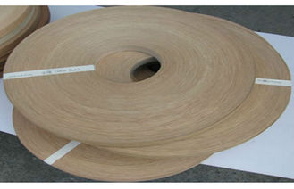 MDF の 0.3mm - 3.5mm の厚さのための自然な木製の端バンディングのベニヤ